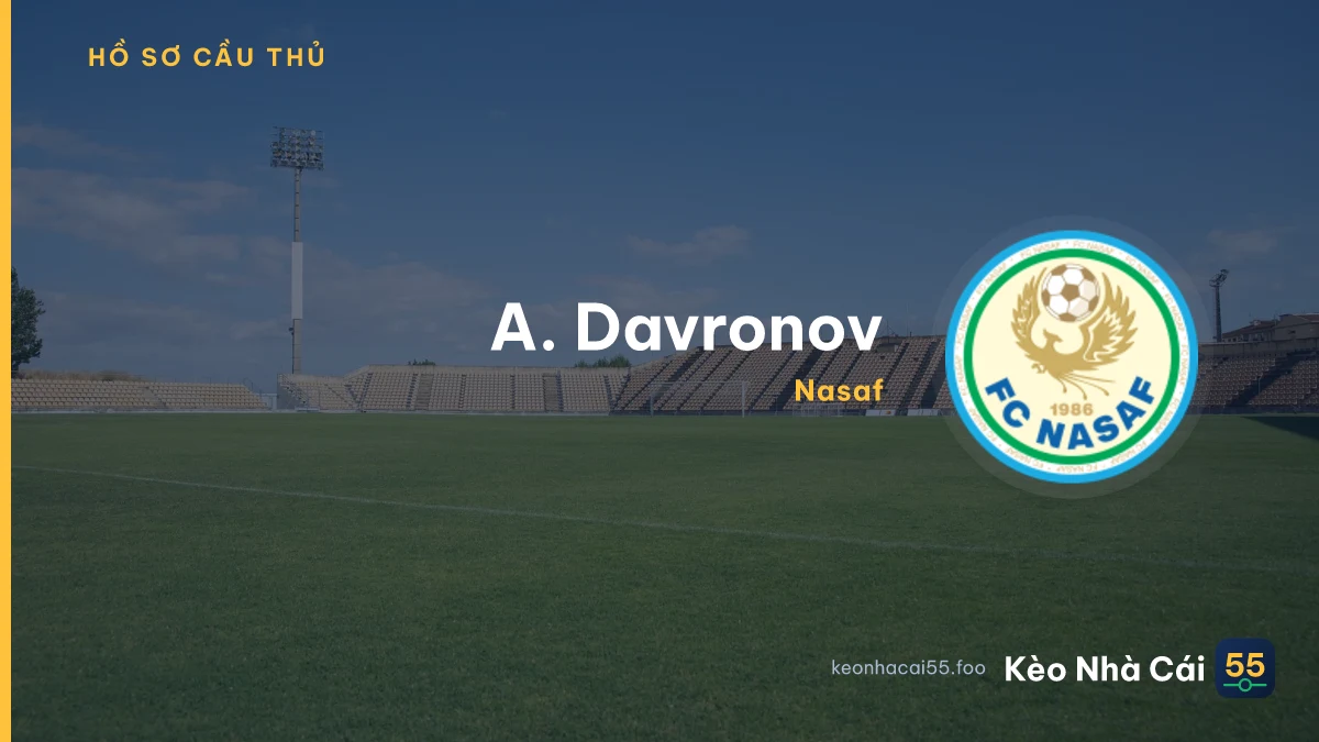 A. Davronov — Nasaf