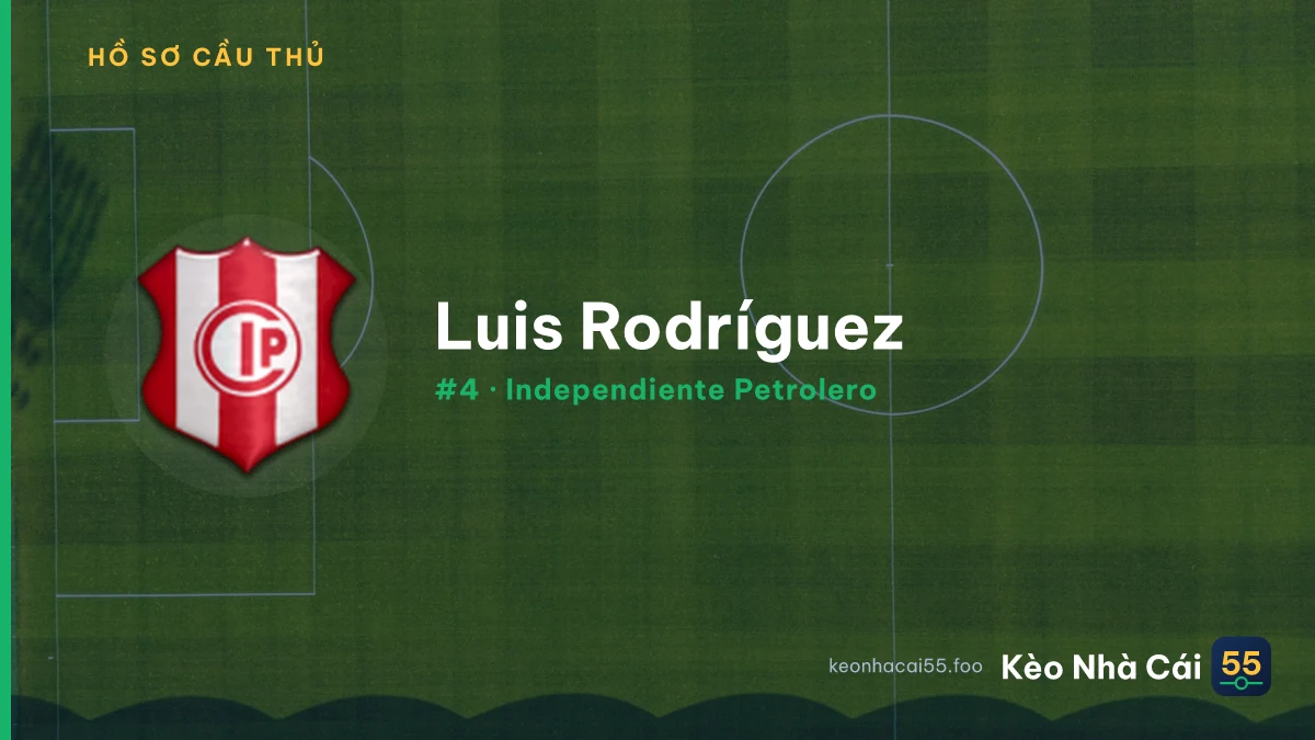 Luis Rodríguez — Independiente Petrolero