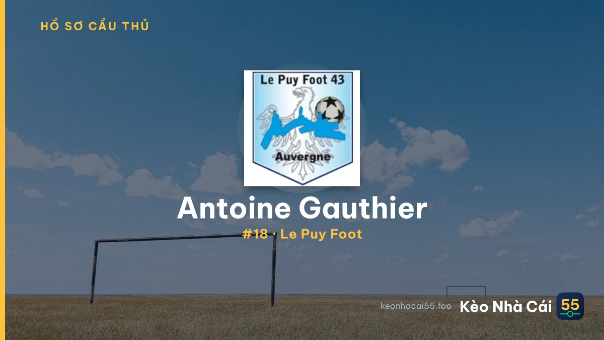 Antoine Gauthier — Le Puy Foot