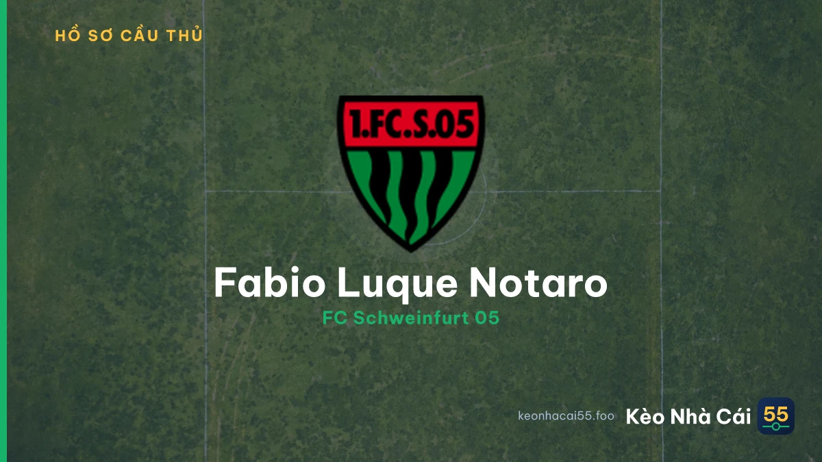 Fabio Luque Notaro — FC Schweinfurt 05