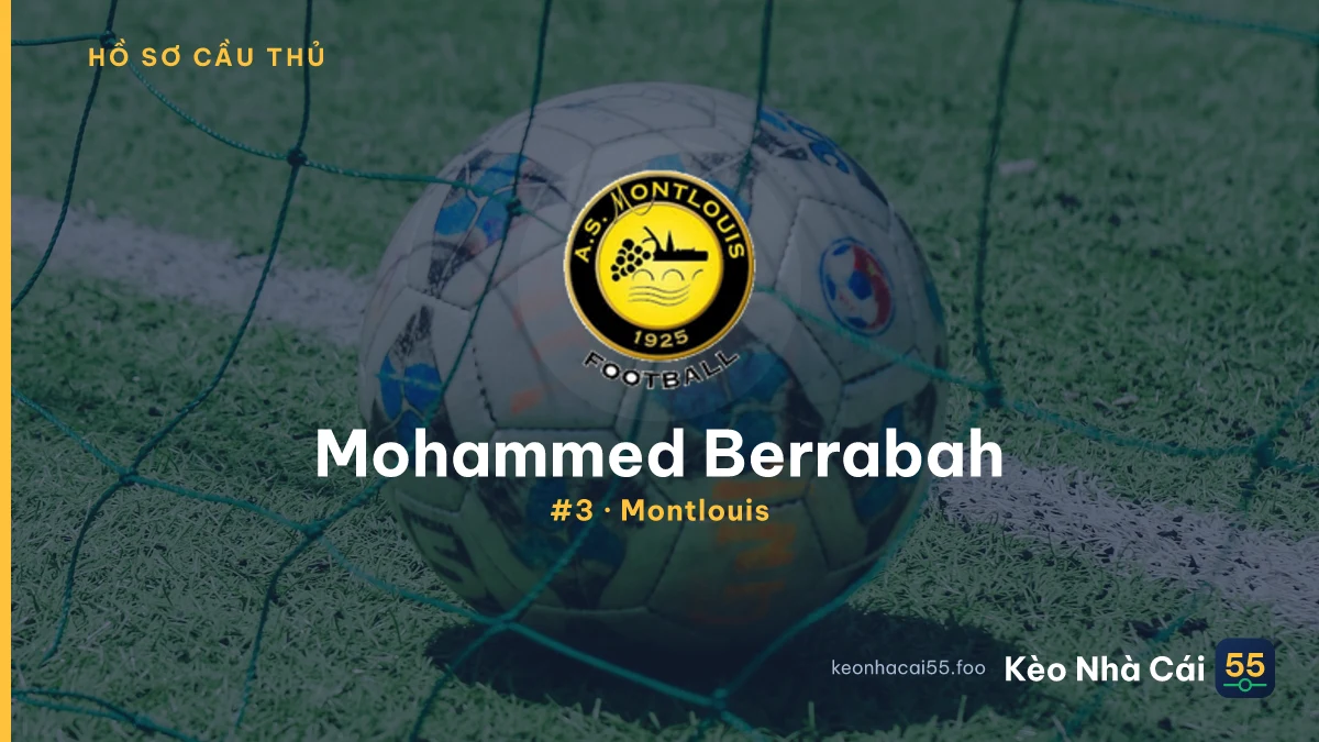 Mohammed Berrabah — Montlouis