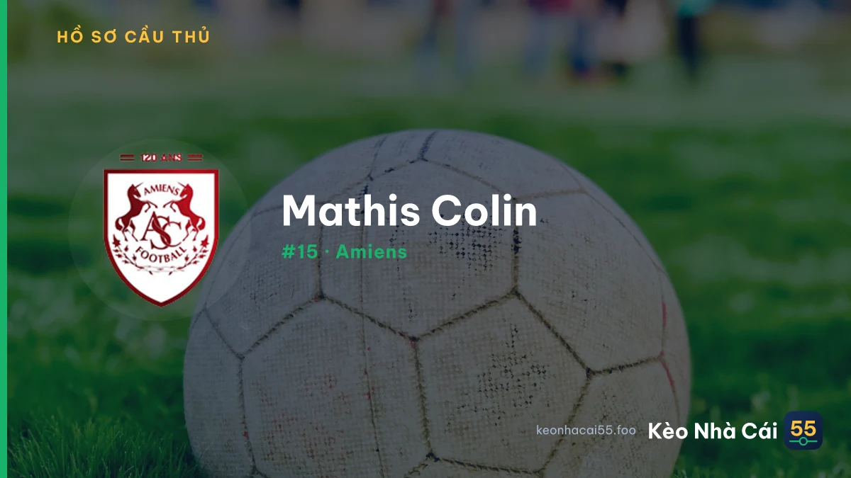 Mathis Colin — Amiens