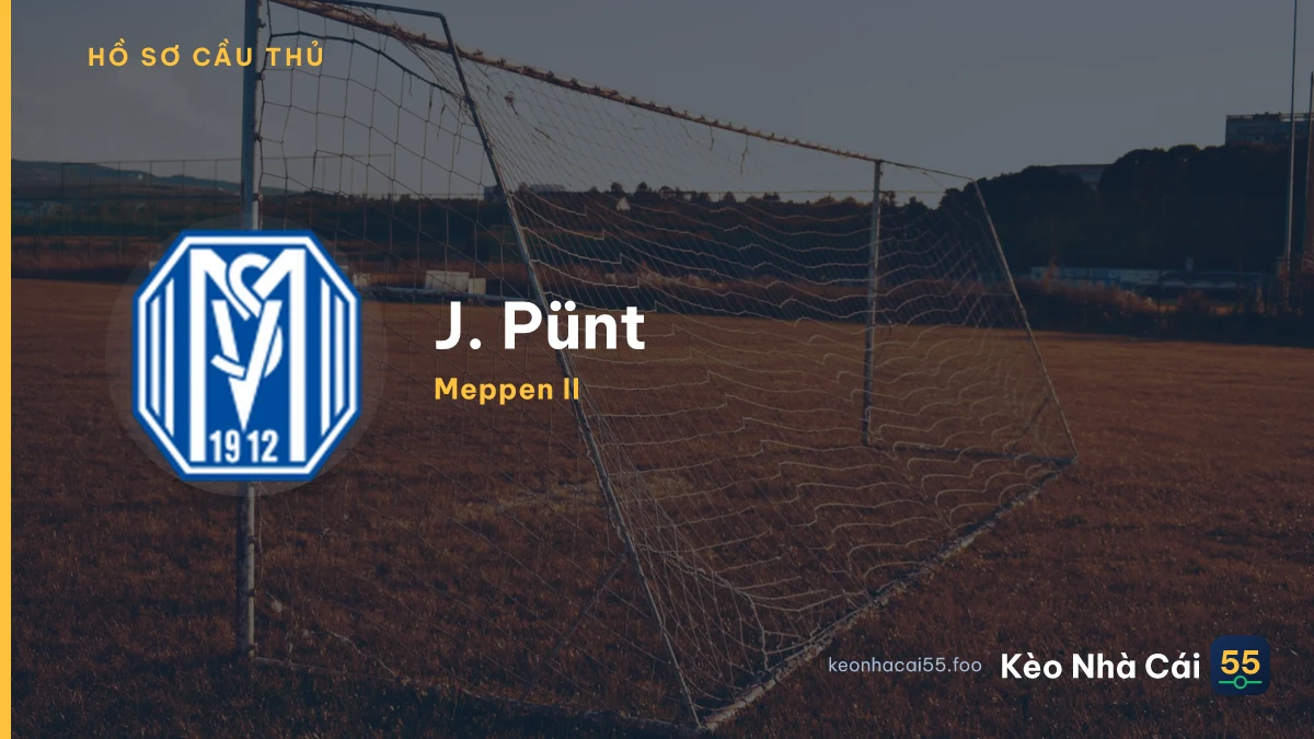 J. Pünt — SV Meppen