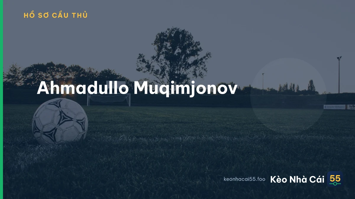 Ahmadullo Muqimjonov