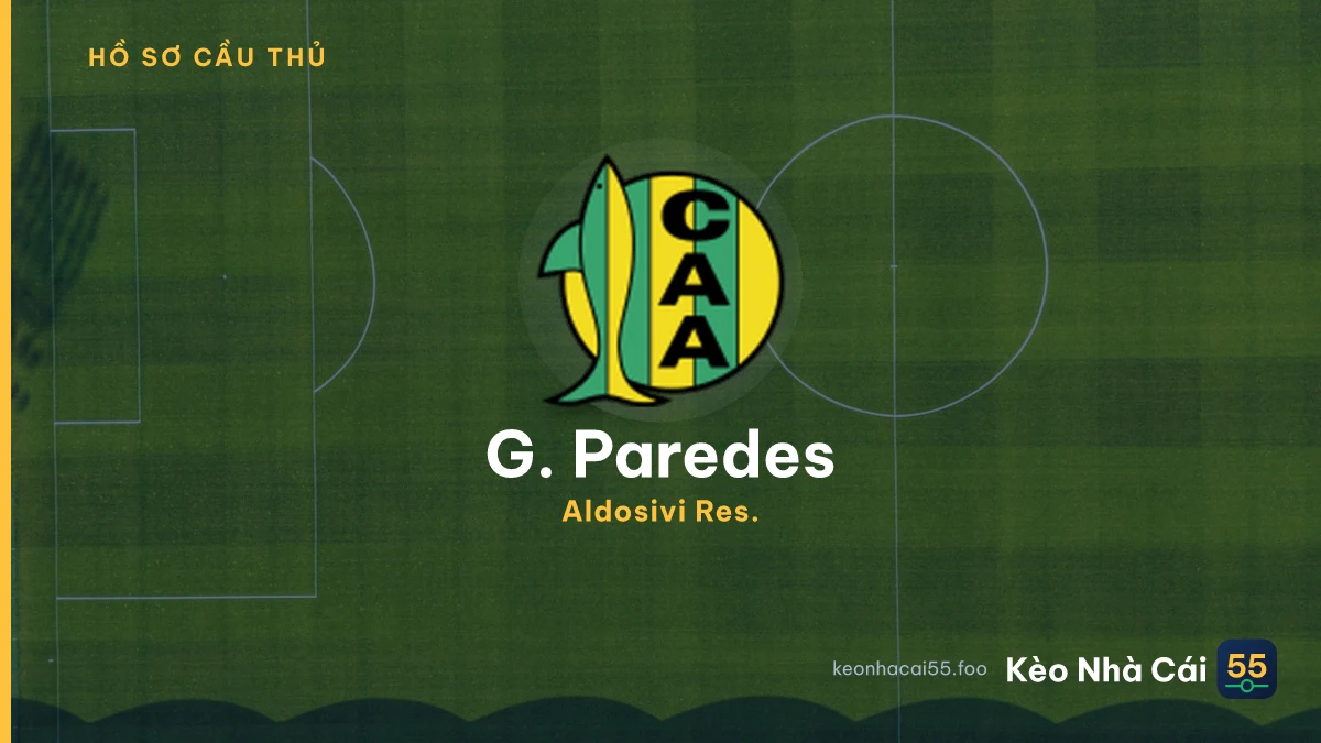 G. Paredes — Aldosivi Res.