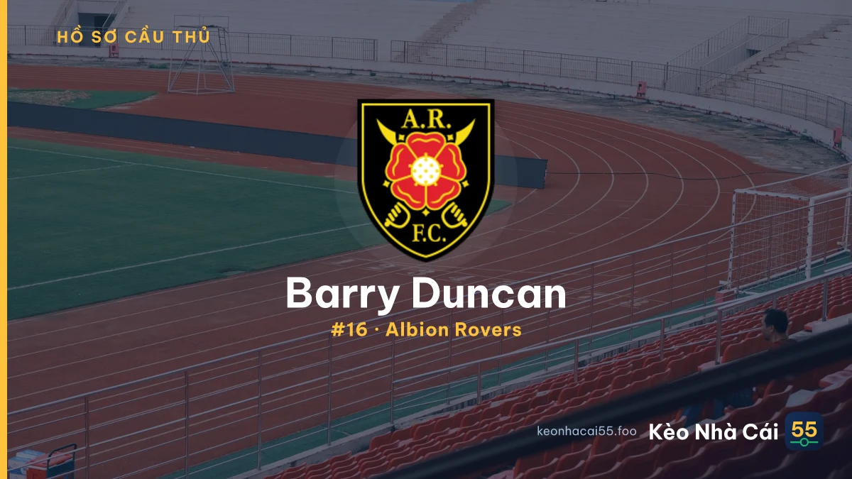 Barry Duncan — Albion Rovers