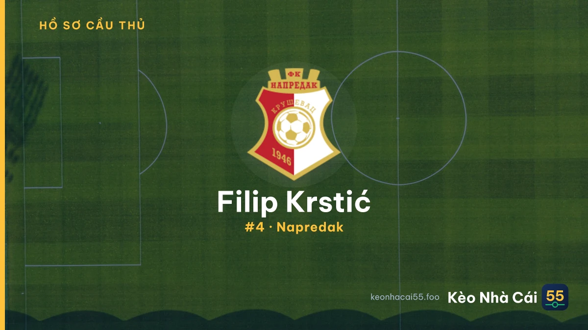 Filip Krstić — Napredak