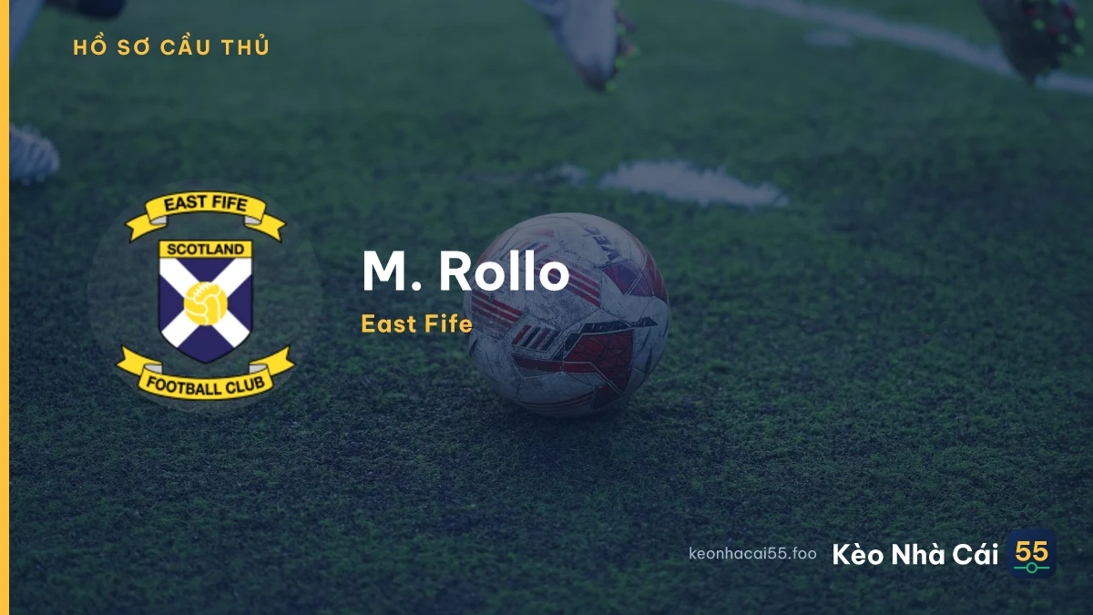 M. Rollo — East Fife