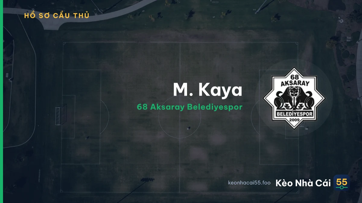 M. Kaya — 68 Aksaray Belediyespor