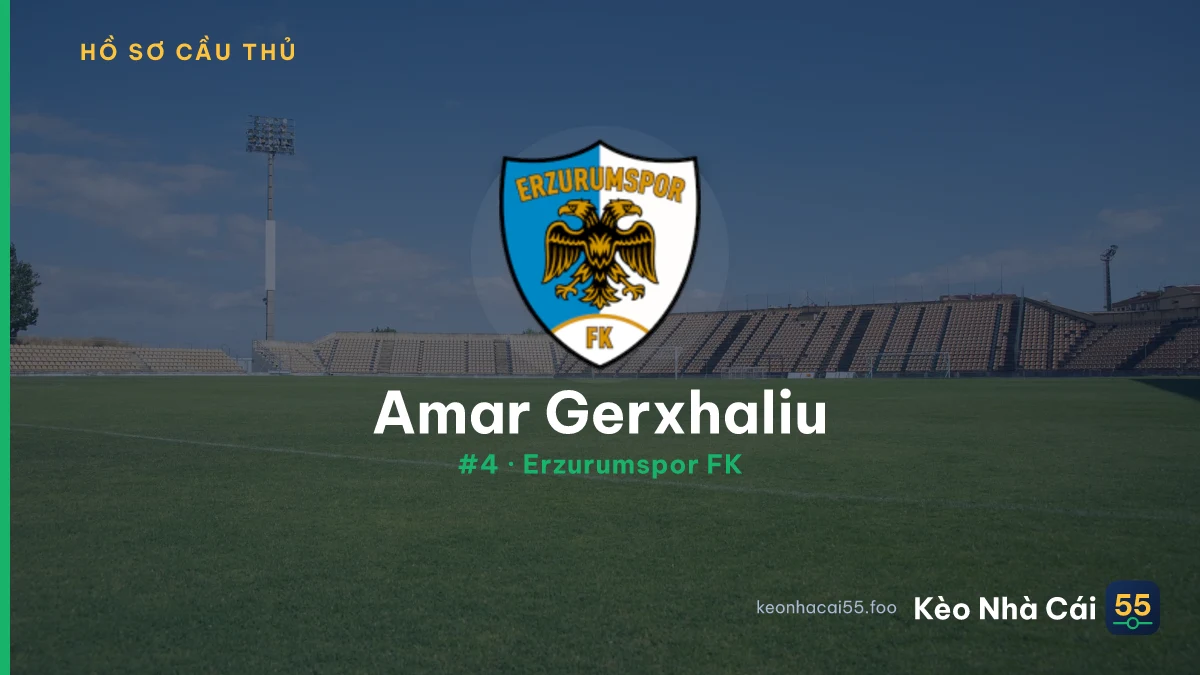 Amar Gerxhaliu — Erzurumspor FK