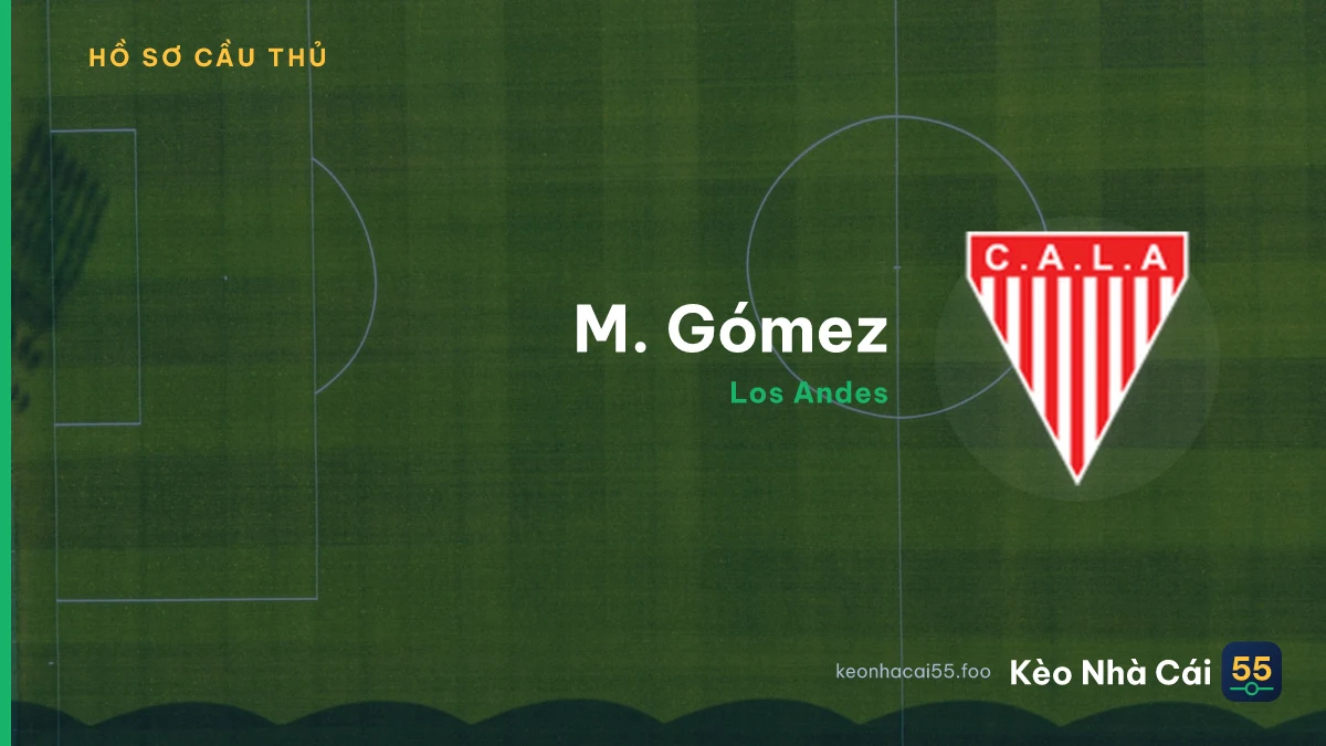 M. Gómez — Los Andes