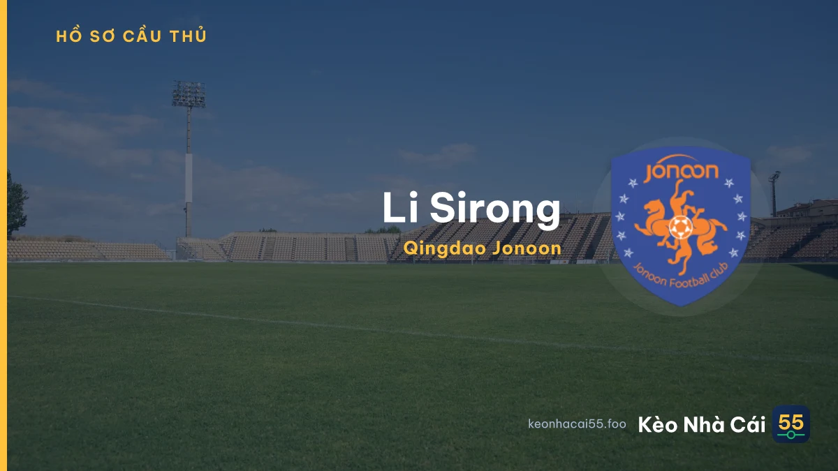 Li Sirong — Qingdao Jonoon