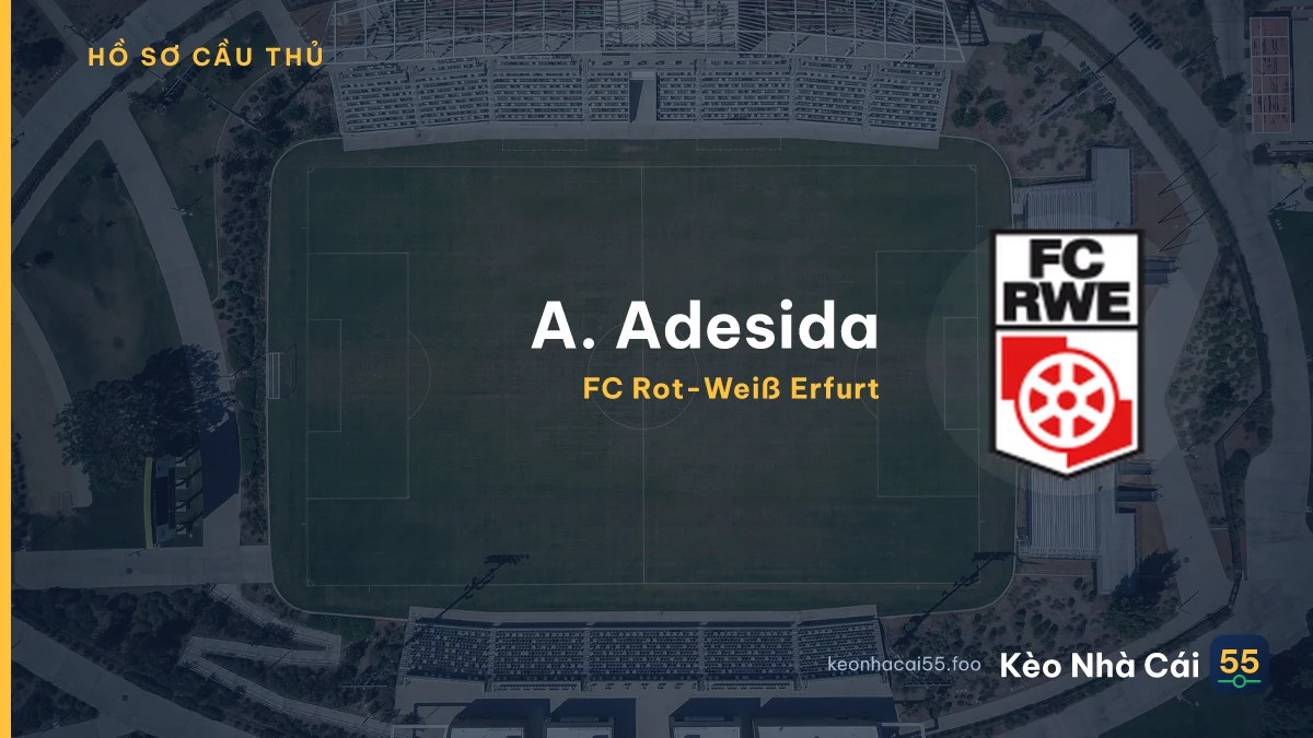 A. Adesida — FC Rot-Weiß Erfurt