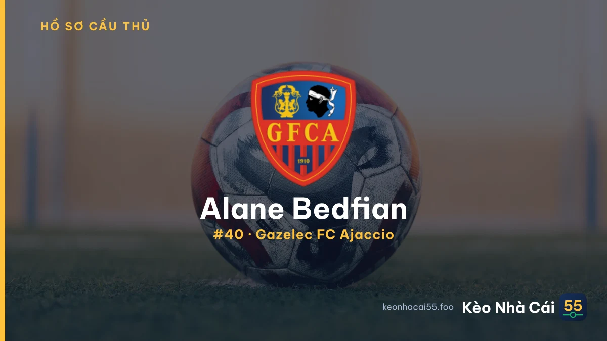 A. Bedfian — Gazelec FC Ajaccio