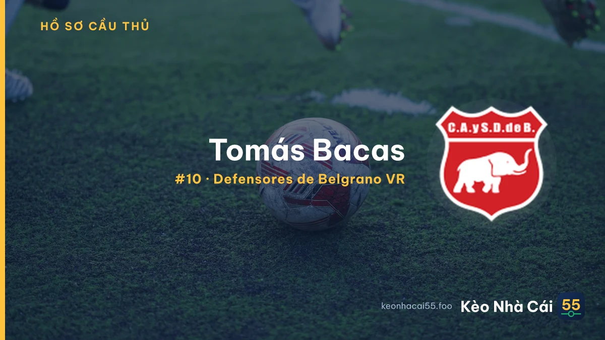 Tomás Bacas — Defensores de Belgrano VR