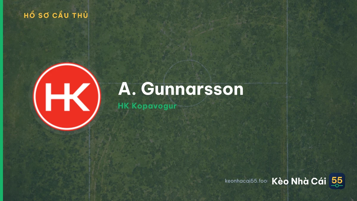 A. Gunnarsson — HK Kopavogur