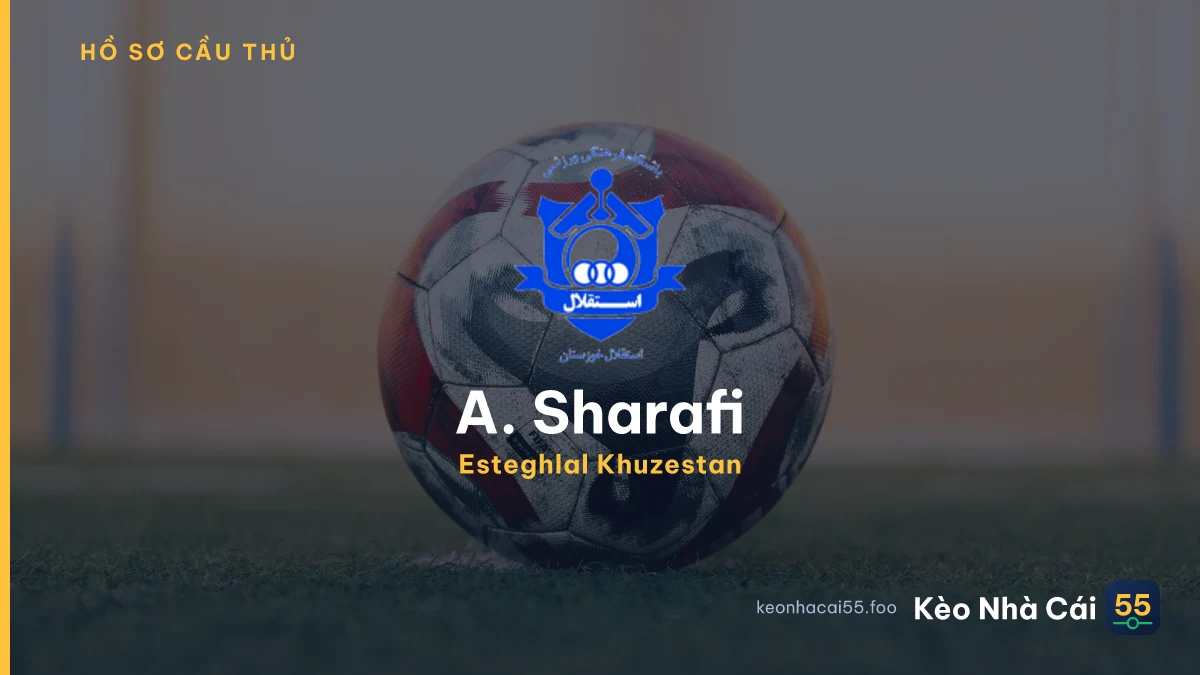 A. Sharafi — Esteghlal Khuzestan