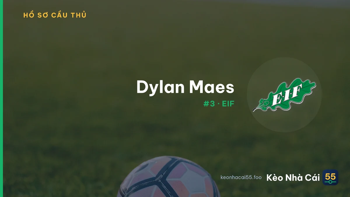 Dylan Maes — EIF