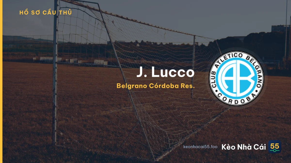 J. Lucco — Belgrano Córdoba Res.