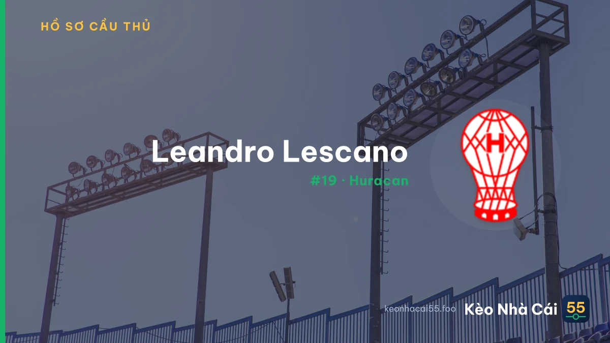 L. Lescano — Huracán Res.
