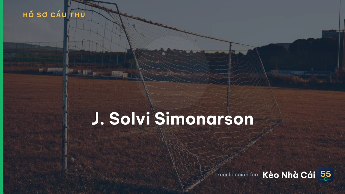 J. Solvi Simonarson