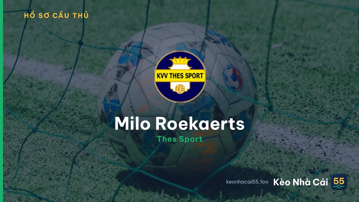 Milo Roekaerts — Thes Sport