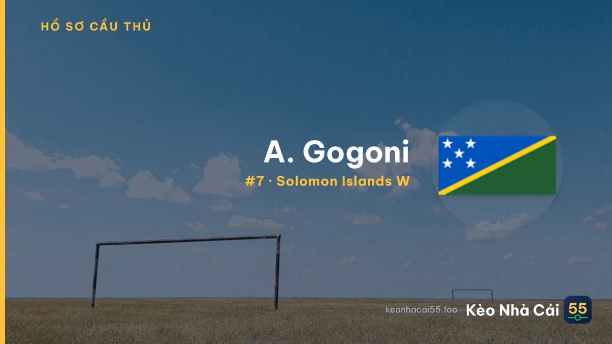 A. Gogoni — Solomon Islands W