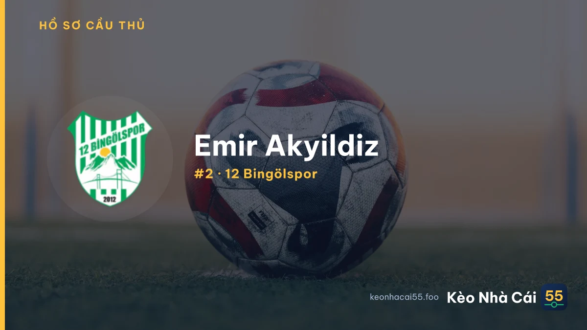 Emir Akyildiz — 12 Bingölspor