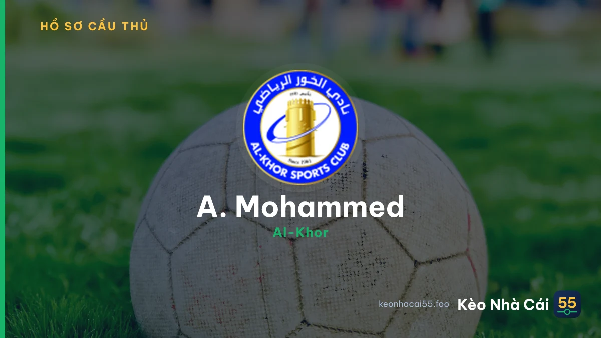 A. Mohammed — Al-Khor