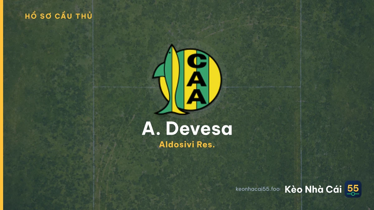 A. Devesa — Aldosivi Res.