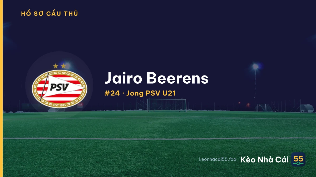 Jairo Beerens — Jong PSV U21