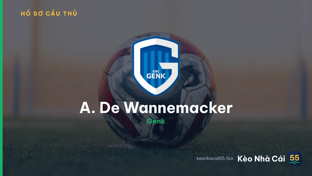 A. De Wannemacker