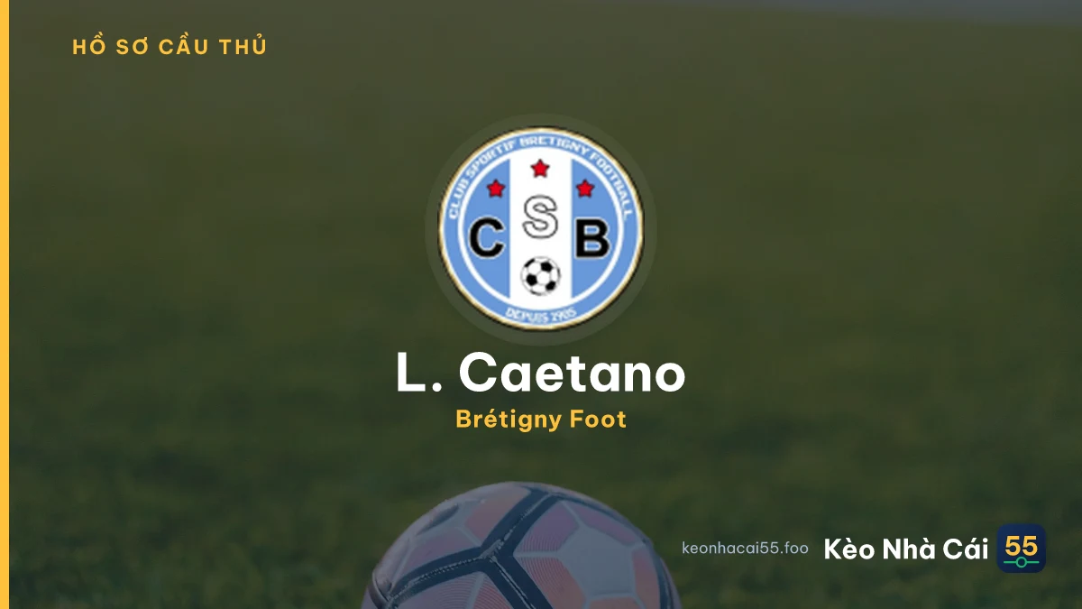 L. Caetano — Brétigny Foot