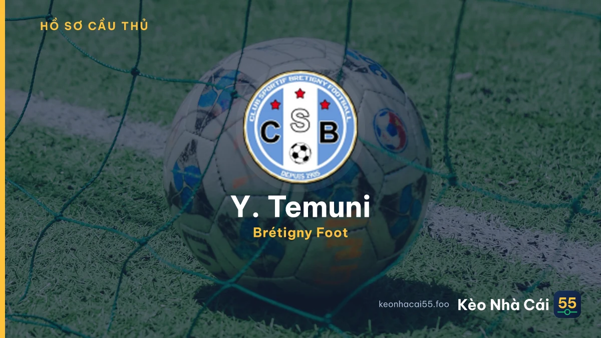Y. Temuni — Brétigny Foot