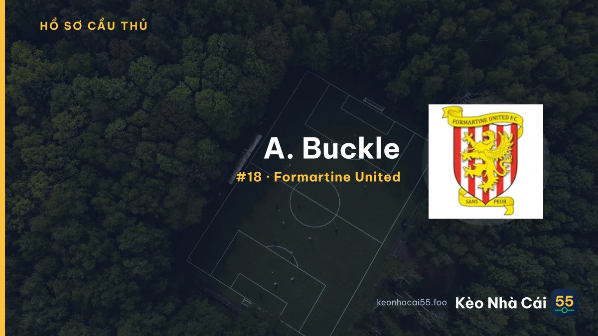 A. Buckle — Formartine United