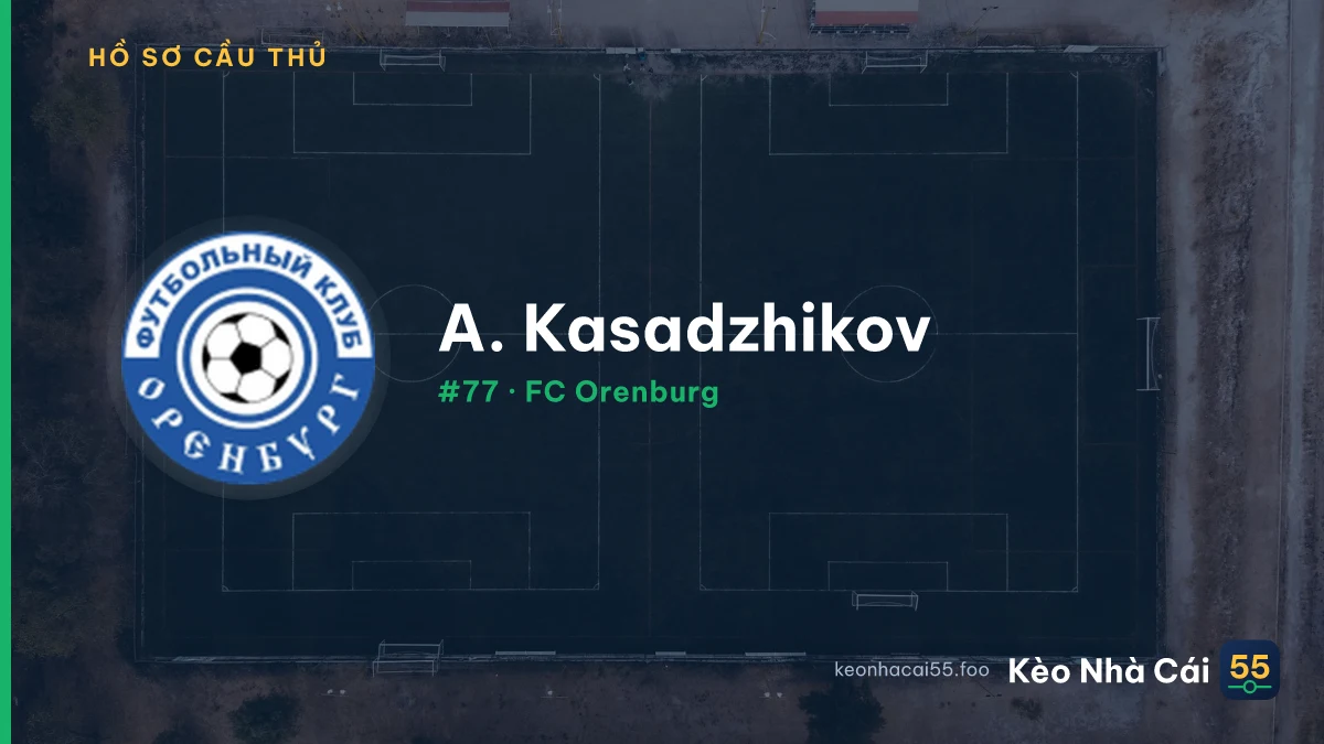 A. Kasadzhikov — FC Orenburg