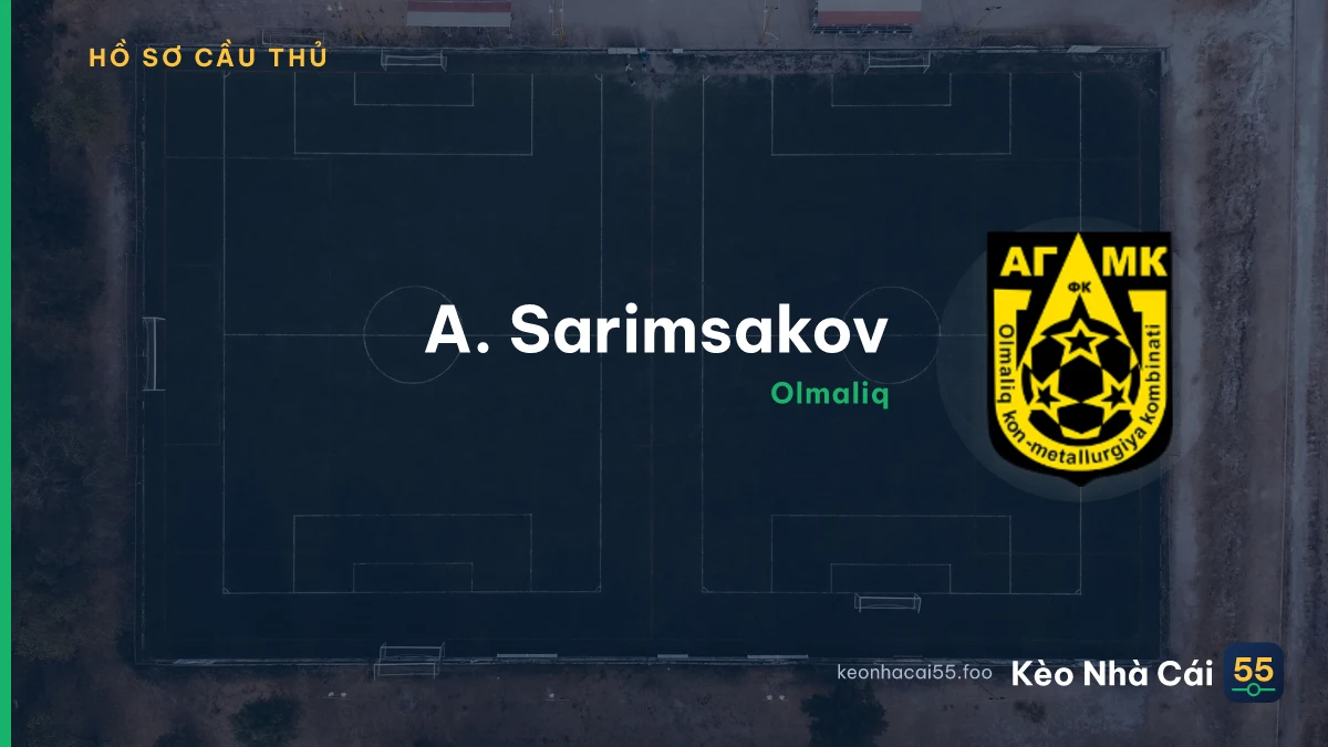 A. Sarimsakov — Olmaliq