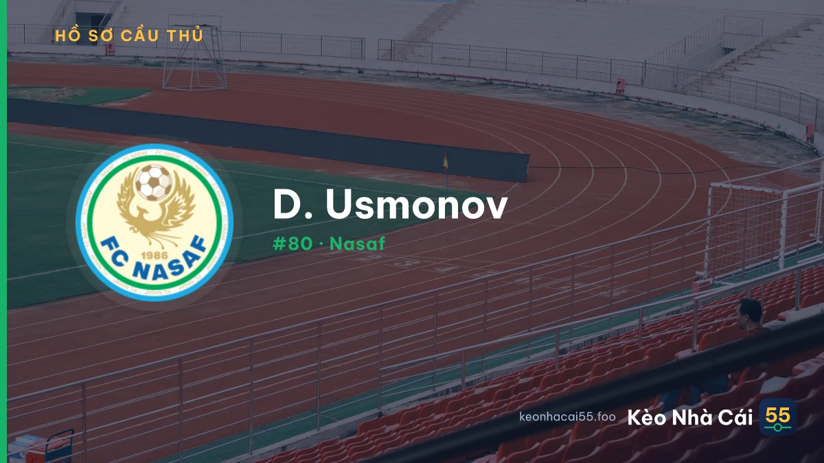D. Usmonov — Nasaf