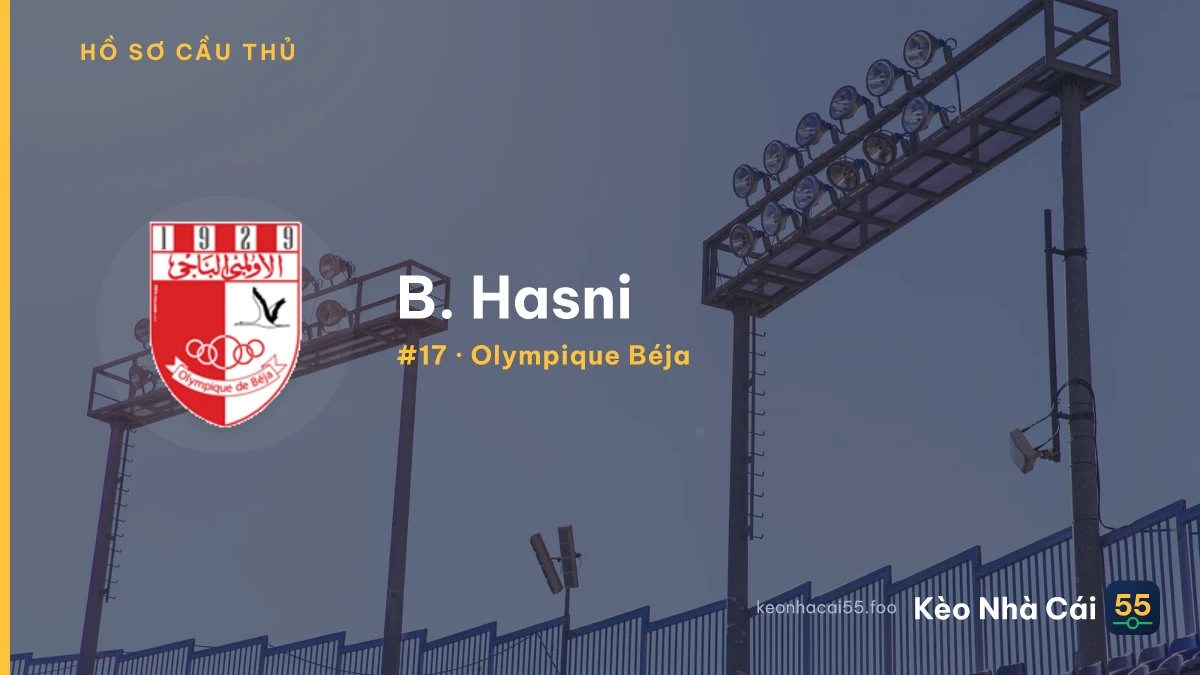 B. Hasni — Olympique Béja