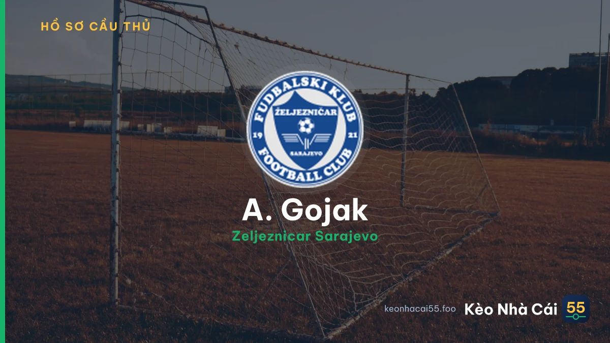 A. Gojak — Zeljeznicar Sarajevo
