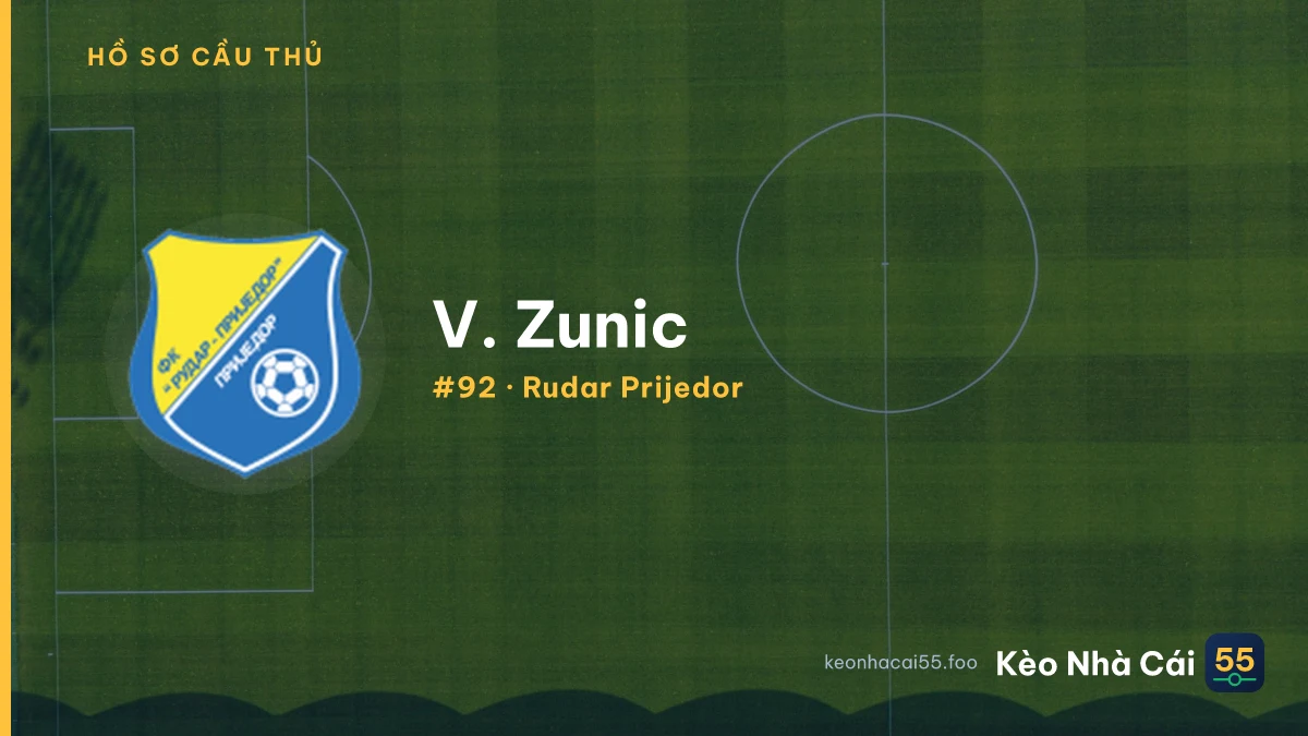 V. Zunic — Rudar Prijedor