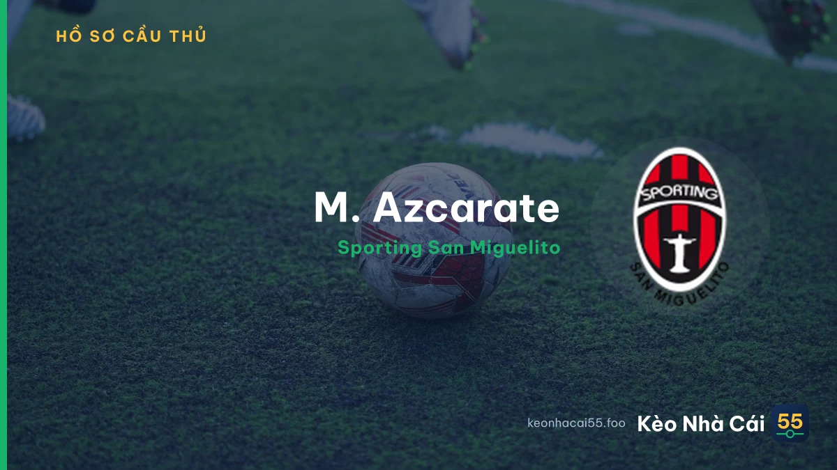 M. Azcarate — Sporting San Miguelito