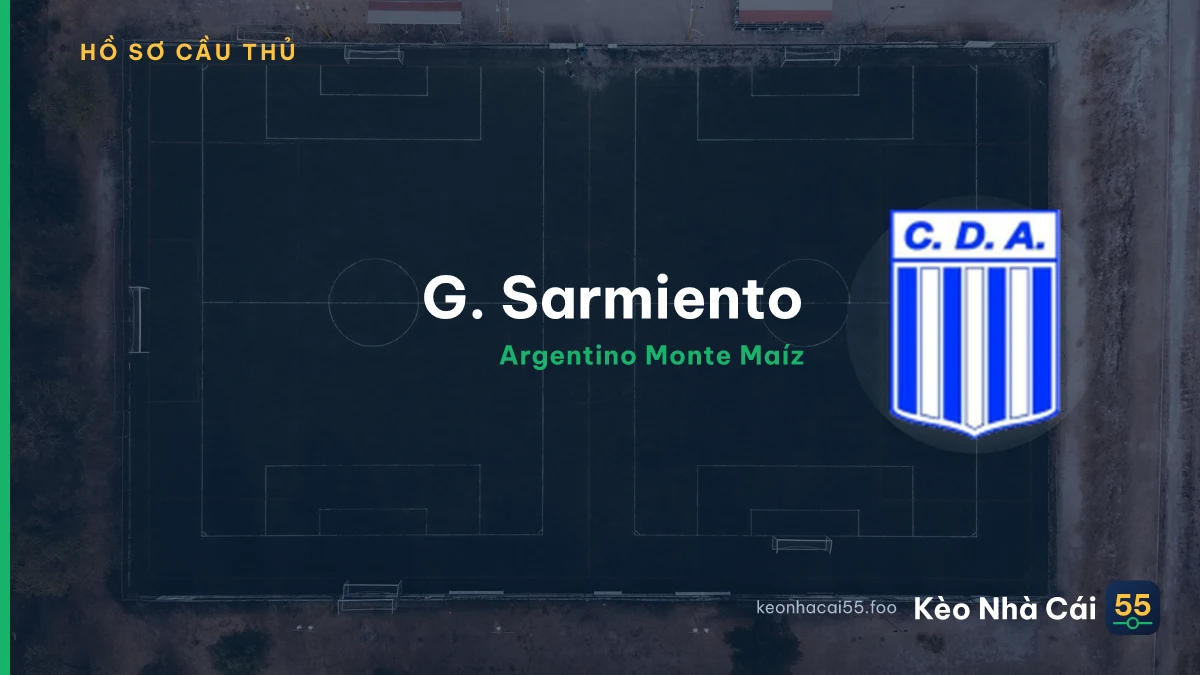 G. Sarmiento — Argentino Monte Maíz