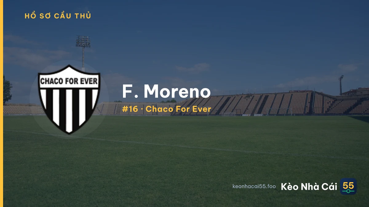 F. Moreno — Chaco For Ever