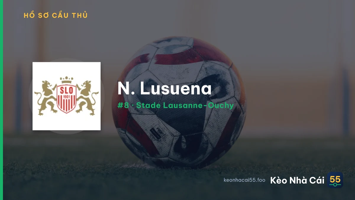 N. Lusuena — Stade Lausanne-Ouchy
