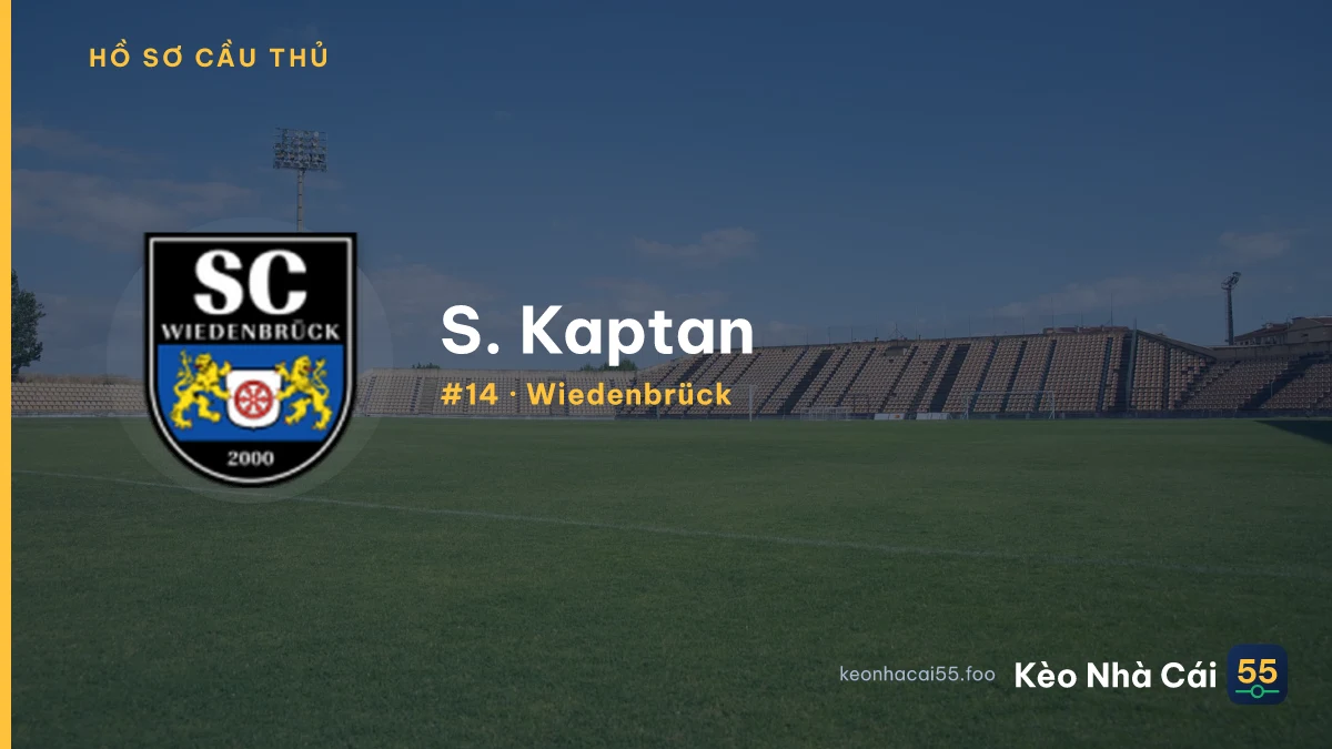 S. Kaptan — Wiedenbrück