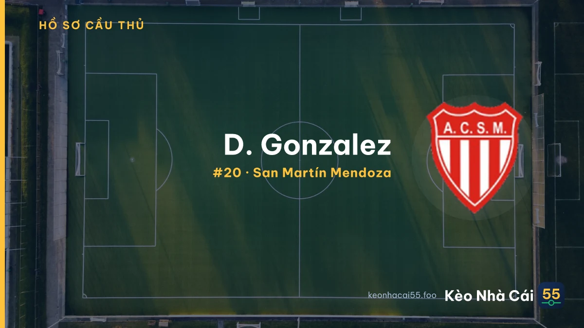 D. Gonzalez — San Martín Mendoza