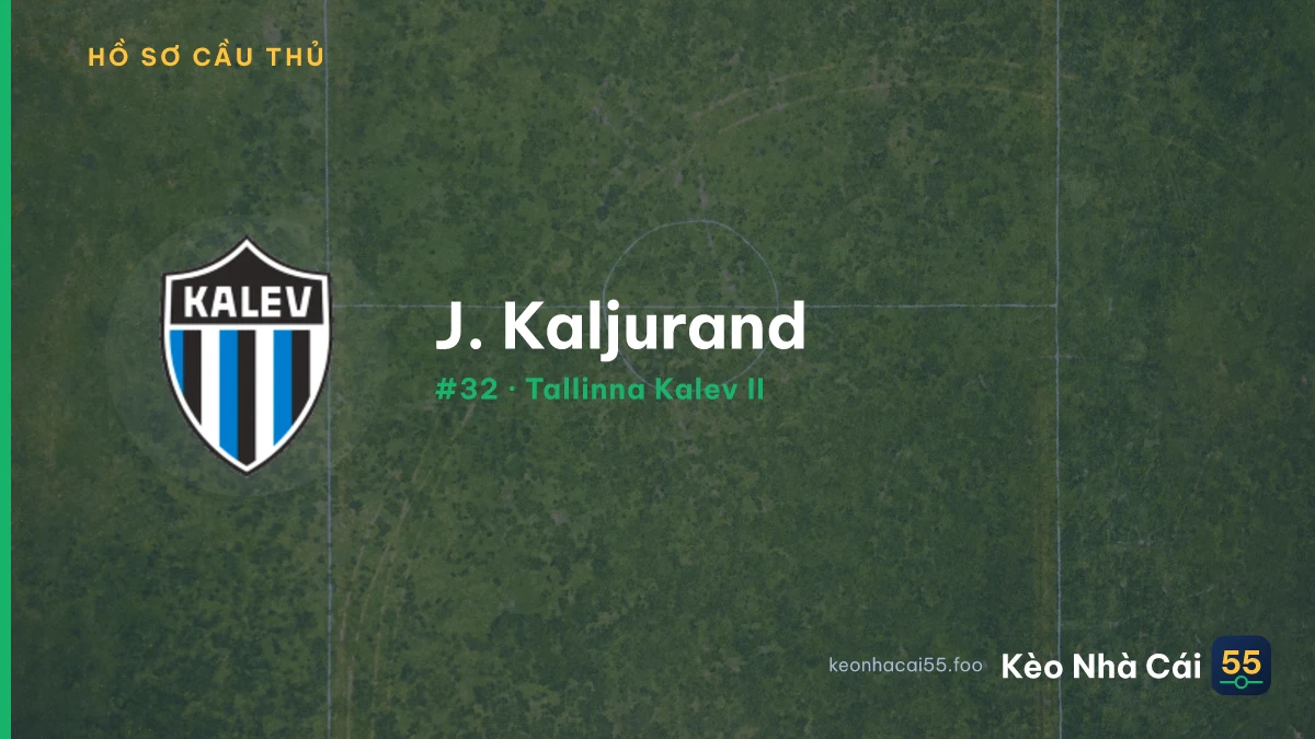 J. Kaljurand — Tallinna Kalev
