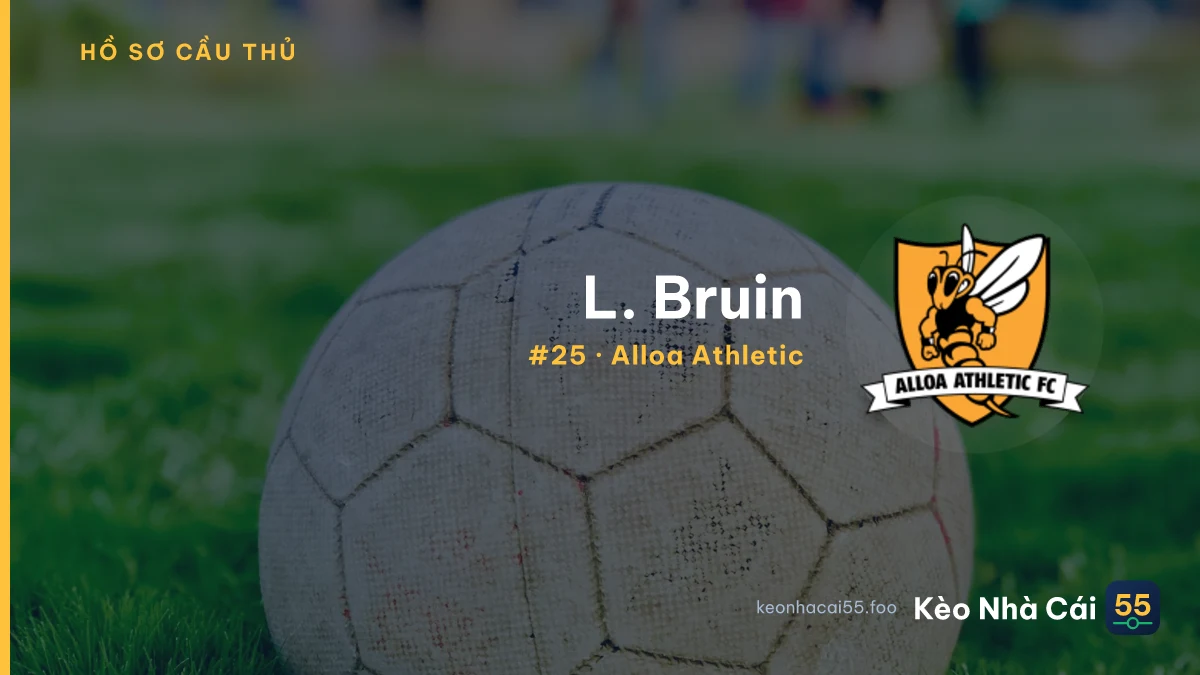 L. Bruin — Alloa Athletic