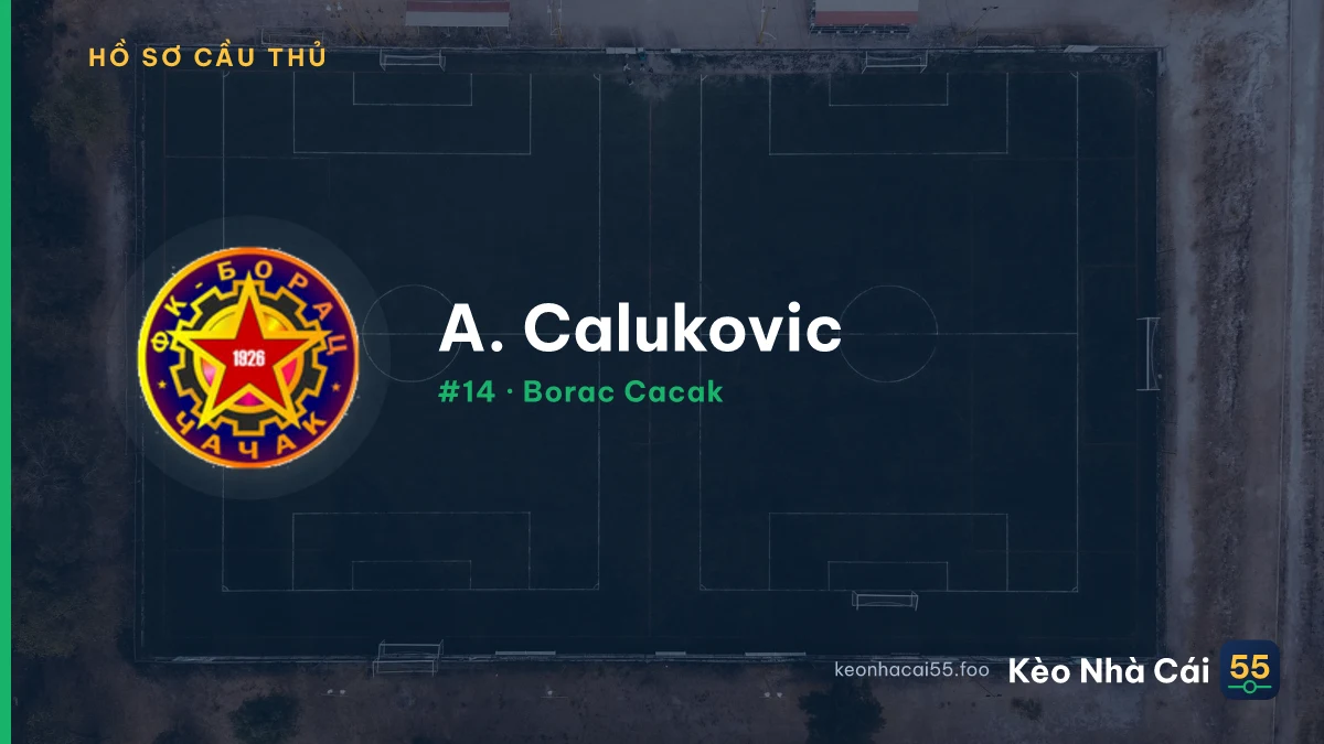 A. Calukovic — Borac Cacak